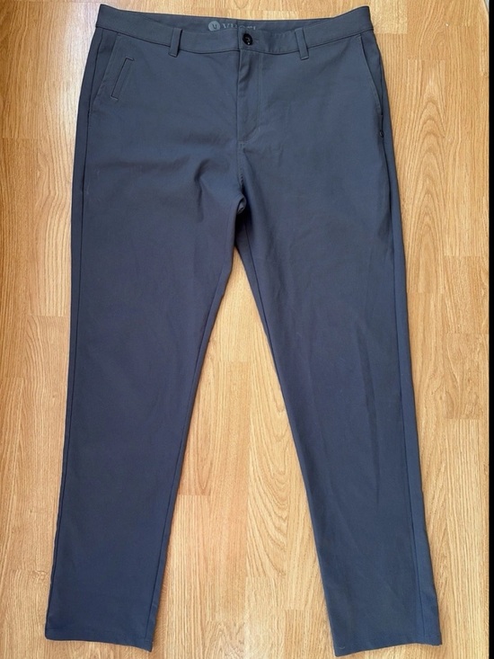 Vuori Other - Vuori Cascade Tech Chino Pant Men’s 36 V427 Athletic Slim Fit Stretch Charcoal